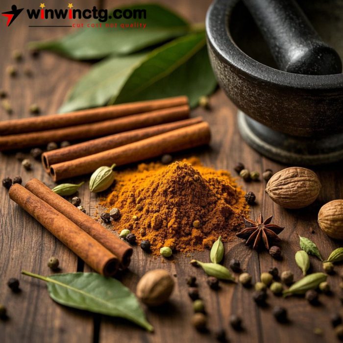 Shahi Garam Masala (শাহী গরম মসলা) - 100% প্রাকৃতিক, সুগন্ধি ও ঐতিহ্যবাহী মসলার মিশ্রণ