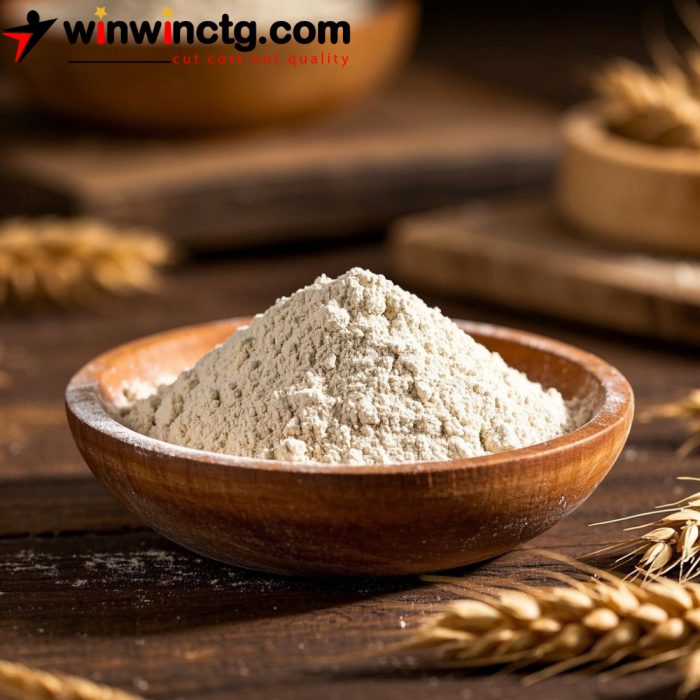 Whole Grain Red Wheat Flour (লাল গমের আটা) - 100% Organic, Nutrient-Rich & Gluten-Free